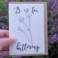 Image 2 of Paint your own greeting card - Buttercup
