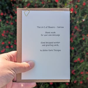 Image of Yarrow greeting card