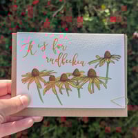 Image 2 of Rudbeckia greeting card