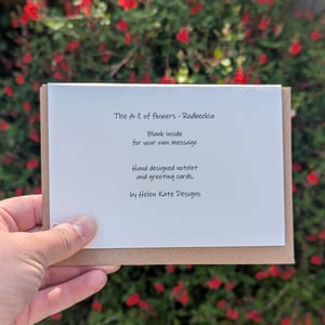 Image of Rudbeckia greeting card