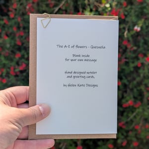 Image of Quesnelia greeting card