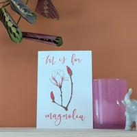 Image 1 of Magnolia greeting card