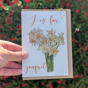 Image of Jonquil greeting card