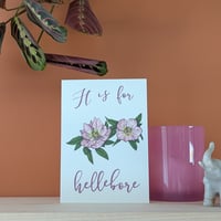 Image 1 of Hellebore greeting card