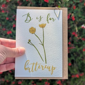 Image of Buttercup greeting card