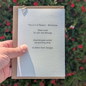 Image of Buttercup greeting card