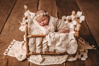 Image 1 of Rustic crib
