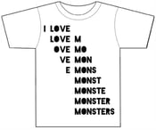 Image of I Love Monsters T-Shirt