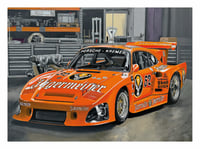 30x40 cm. Print Porsche 935 K3 Jägermeister