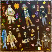 Image 1 of Authors Painting w/Ulysses Lyrics