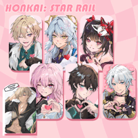 Image 1 of NEW + RESTOCKED Honkai Star Rail ] Heart Photocards 