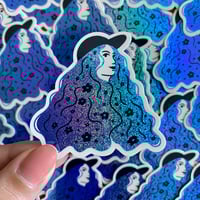 Sticker - Cheveux brillants