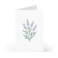Image 2 of GREETING CARD - LAVANDA (LAVENDER)