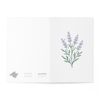 Image 1 of GREETING CARD - LAVANDA (LAVENDER)