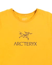 Image 2 of Arc'teryx Word Logo Tee - Yellow 