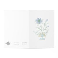 Image 1 of GREETING CARD - ARAÑUELA (LOVE IN A MIST)