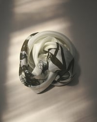 Image 5 of Silk scarf #002