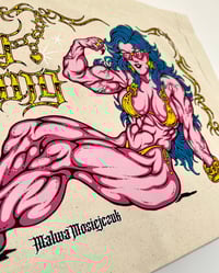 Image 3 of STAY STRONG / oversized XXL tote bag / 100% cotton