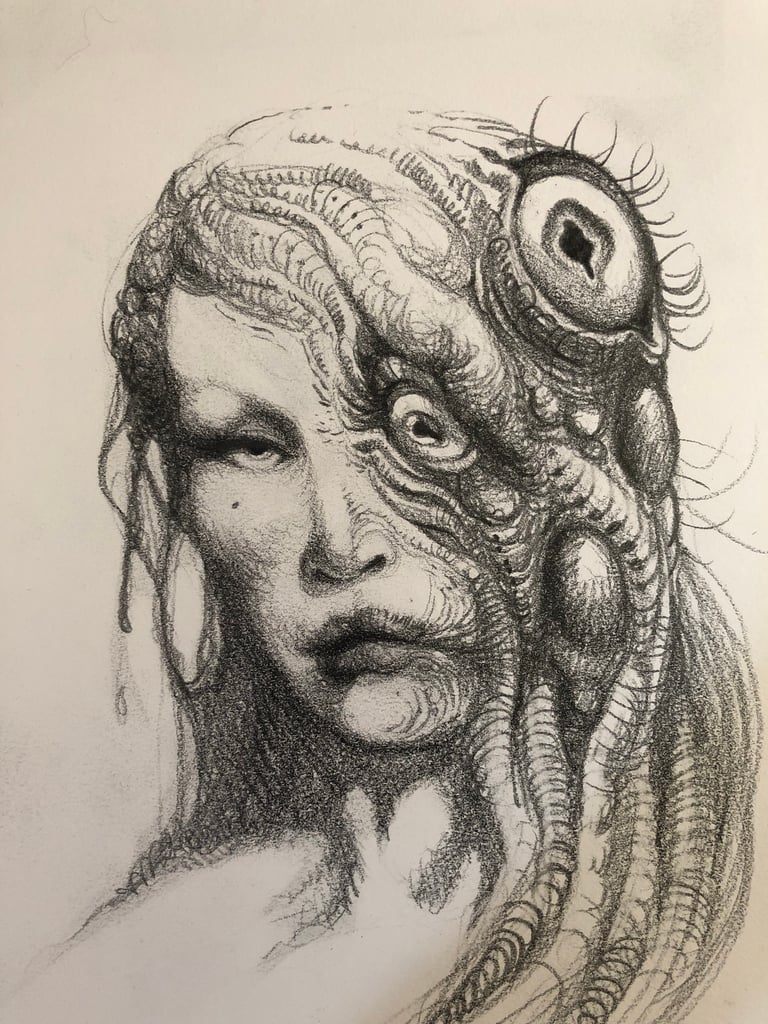 VISUAL AGGRESSION Zine + One Original Artwork Image 4