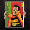 SKEGSS + Uranium Cub // Screenprinted Gig poster