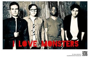 Image of I Love Monsters Poster