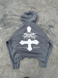 Image 3 of Vultures Lair Gray Hoodie
