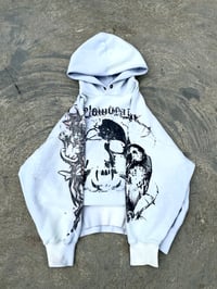 Image 2 of Light bleach noir hoodie