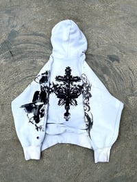 Image 3 of Light bleach noir hoodie