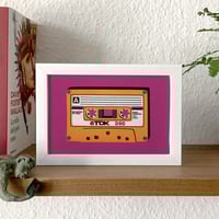 Image 3 of TDK D90 Cassette Tape - Orange