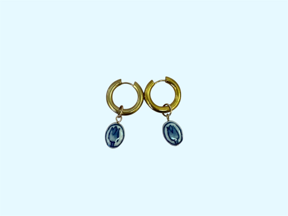 Image of Ceramic Earrings 
