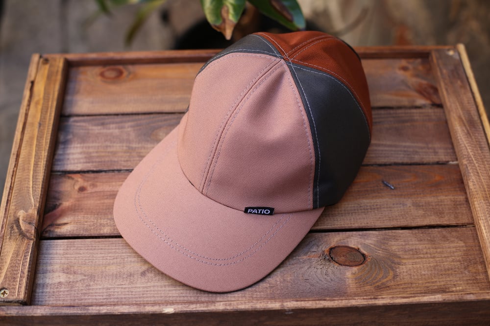 Image of "Multi" Nylon Low-Profile 6 Panel - Salmon