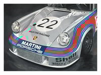 30x40 cm. Print Porsche 911 Turbo RSR