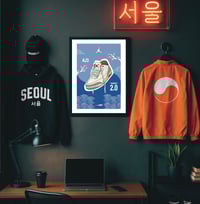 Image 4 of Sneaker Poster Air Jordan 3 “Seoul” 2.0 (2025)