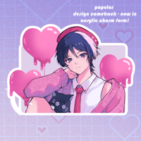 Image 1 of V-day Wanderer Acrylic Keychain