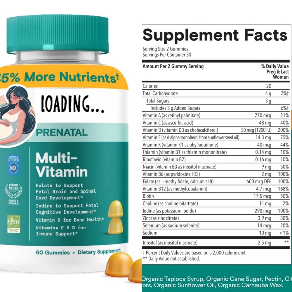 Image of Vegan Prenatal Gummies