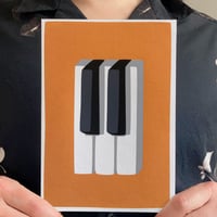 Image 3 of Piano Keys - Orange