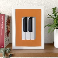 Image 2 of Piano Keys - Orange