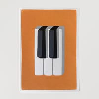 Image 1 of Piano Keys - Orange