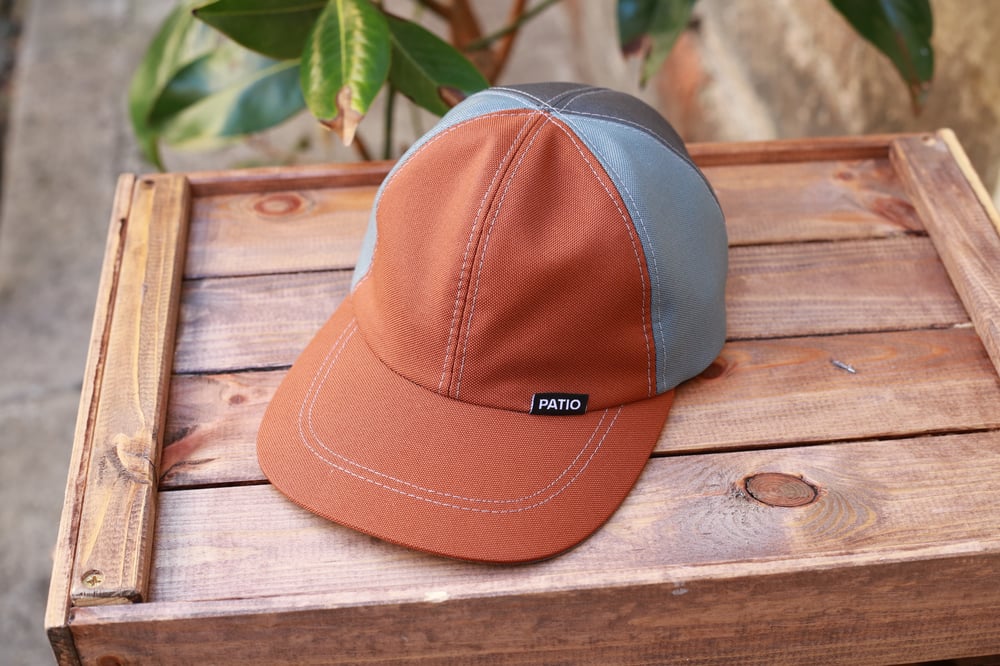 Image of "Multi" Nylon Low-Profile 6 Panel - Burnt Orange