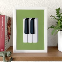 Image 2 of Piano Keys - Green
