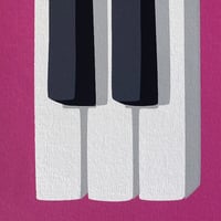 Image 4 of Piano Keys - Pink