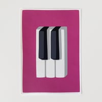 Image 1 of Piano Keys - Pink