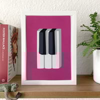 Image 2 of Piano Keys - Pink