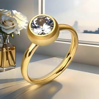 Image 5 of Gold Solitaire Rings