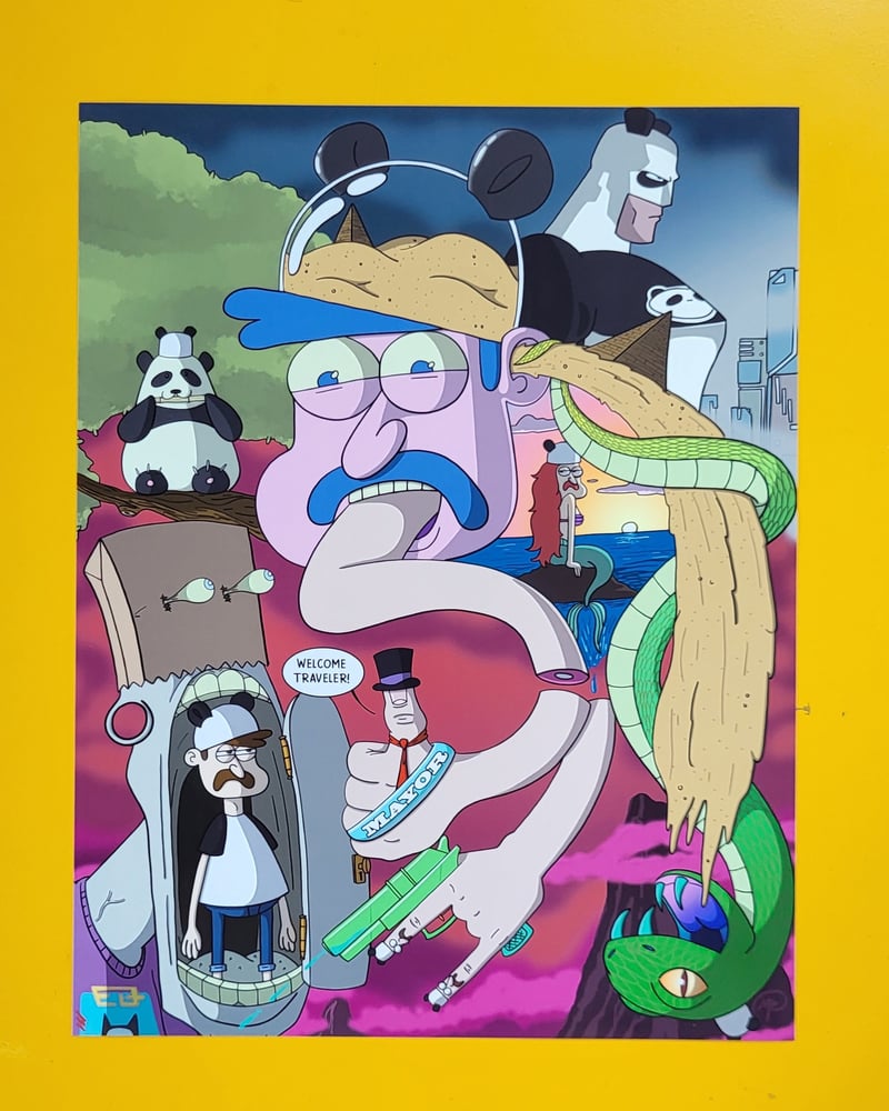 Image of Panda Pete's lucid dream