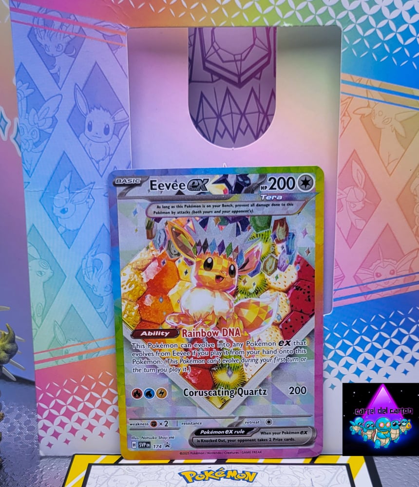 Image of Eevee EX SIR Promo Prismatic Evolutions NM