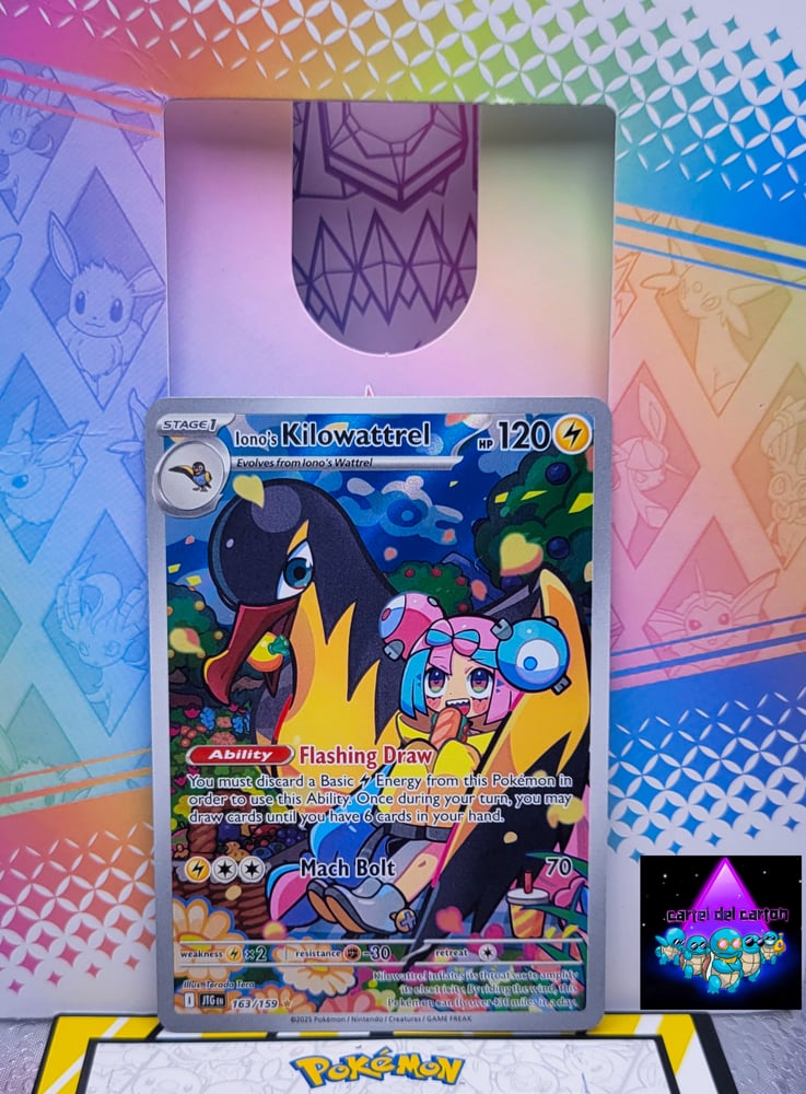 Image of Iono's Kilowattrel Illustrated Rare Journey Together NM
