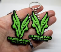 Image 3 of NEW: Hufschmid Glow-in-the-Dark Keyring (Set of 2)