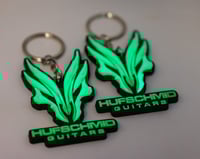 Image 2 of NEW: Hufschmid Glow-in-the-Dark Keyring (Set of 2)