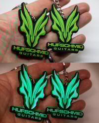 Image 5 of NEW: Hufschmid Glow-in-the-Dark Keyring (Set of 2)